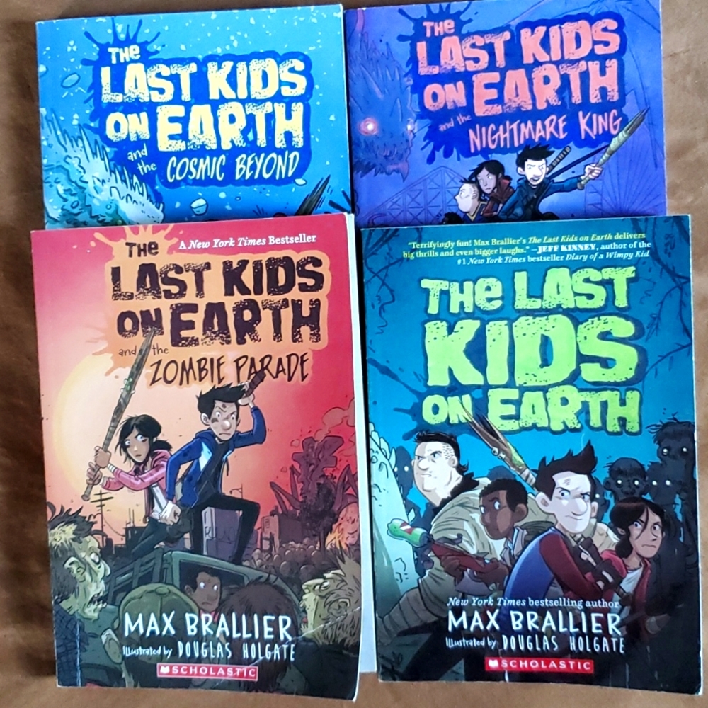 The Last Kids On Earth books 1-4